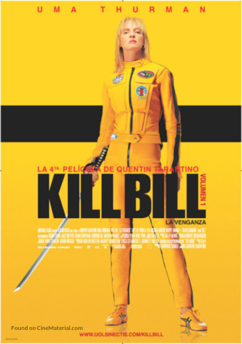 Kill Bill: Vol. 1 - Argentinian Movie Poster