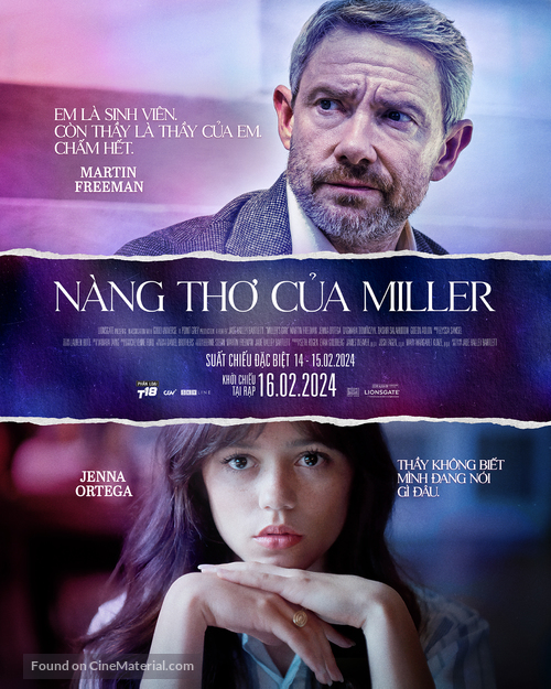 Miller&#039;s Girl - Vietnamese Movie Poster