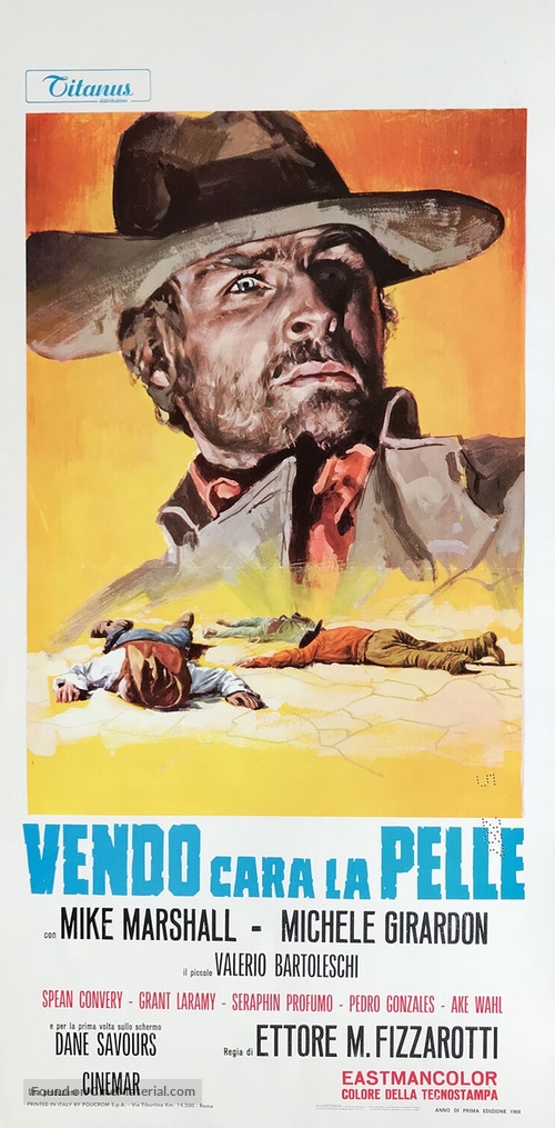 Vendo cara la pelle - Italian Movie Poster