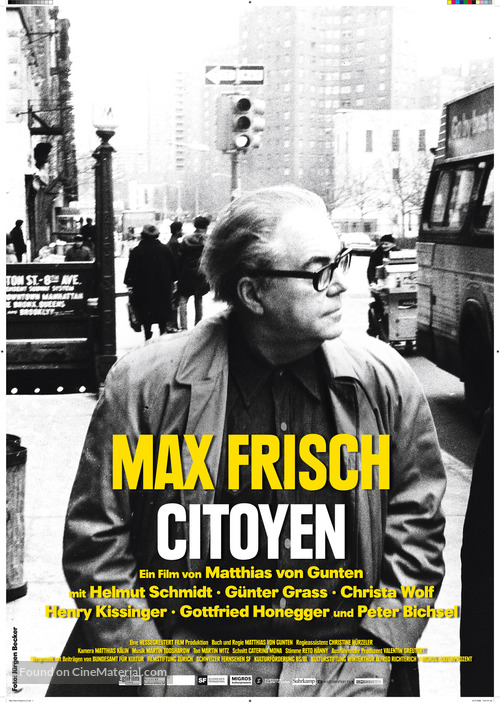 Max Frisch, citoyen - German Movie Poster