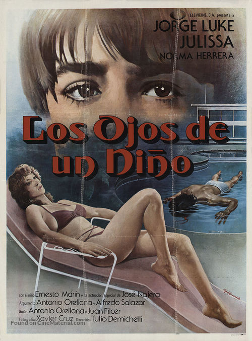 Los ojos de un ni&ntilde;o - Mexican Movie Poster