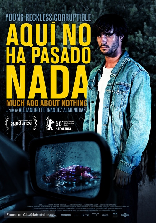 Aqu&iacute; no ha pasado nada - Chilean Movie Poster