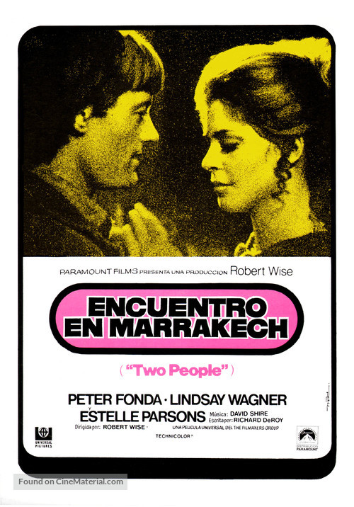 Two People - Spanish Movie Poster
