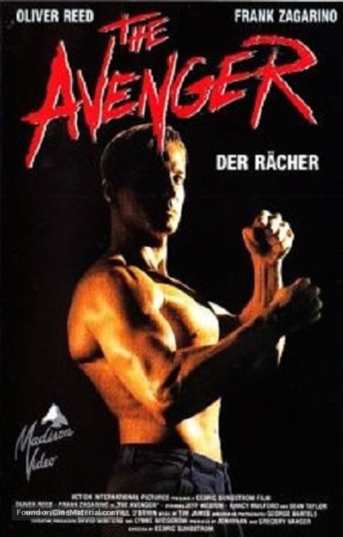 The Revenger - German VHS movie cover