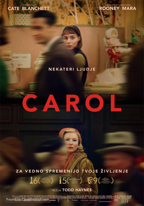 Carol - Slovenian Movie Poster