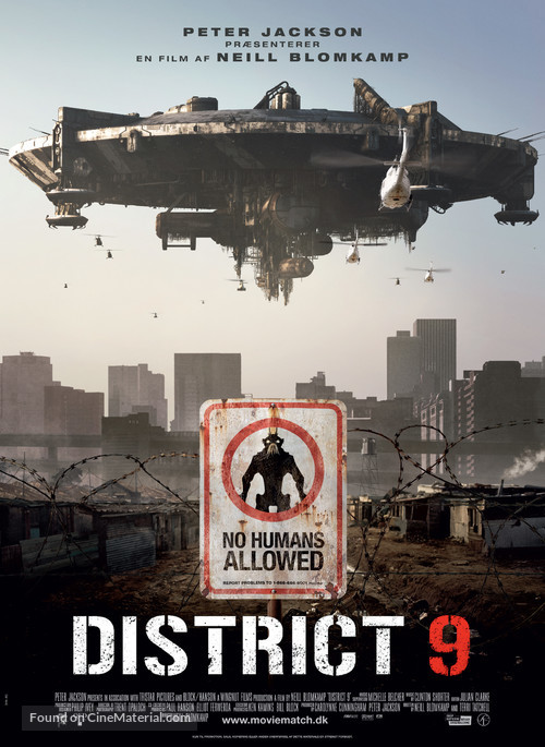 District 9 - Danish Movie Poster