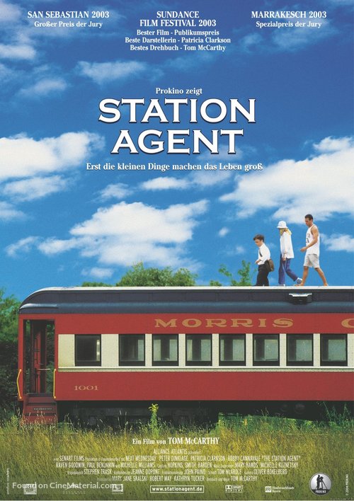 The Station Agent - German Movie Poster