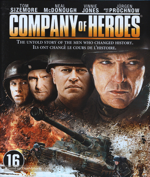 Company of Heroes - Belgian Blu-Ray movie cover