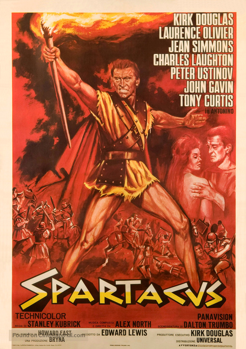 Spartacus - Italian Movie Poster