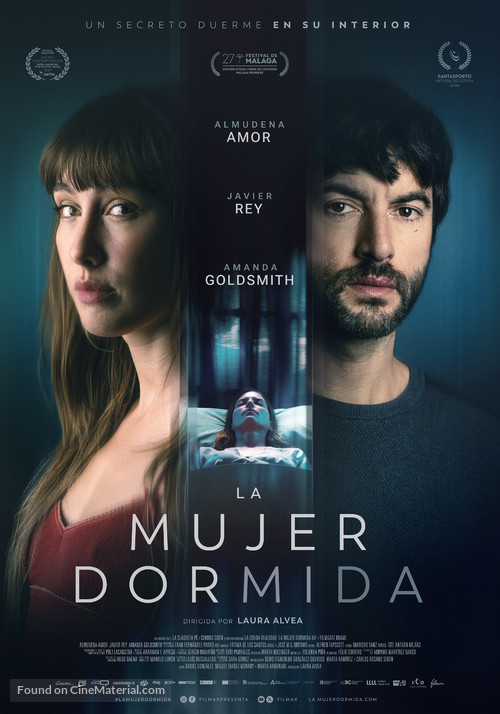 La mujer dormida - Spanish Movie Poster