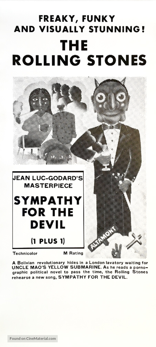 Sympathy for the Devil - Australian poster
