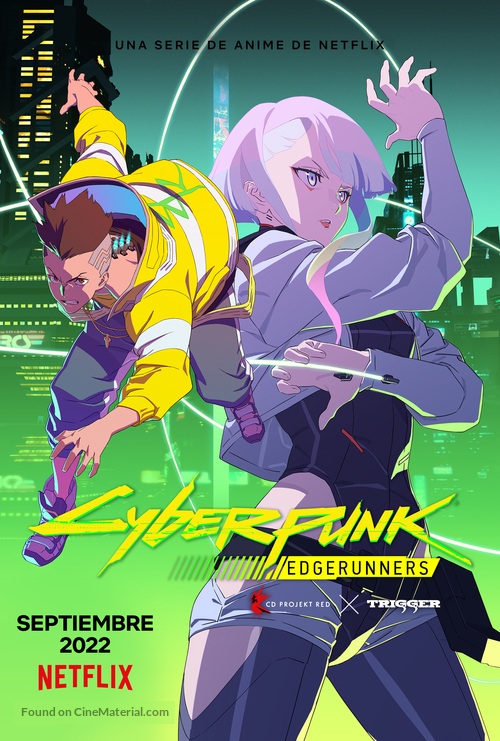 &quot;Cyberpunk: Edgerunners&quot; - Spanish Movie Poster