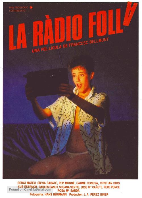 La r&agrave;dio folla - Spanish Movie Poster