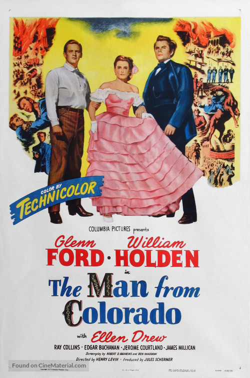 The Man from Colorado - Movie Poster