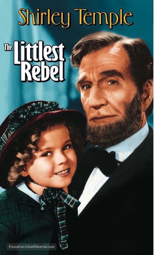 The Littlest Rebel - VHS movie cover