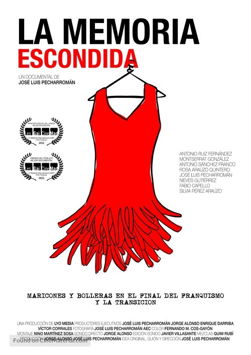 La memoria escondida - Spanish Movie Poster