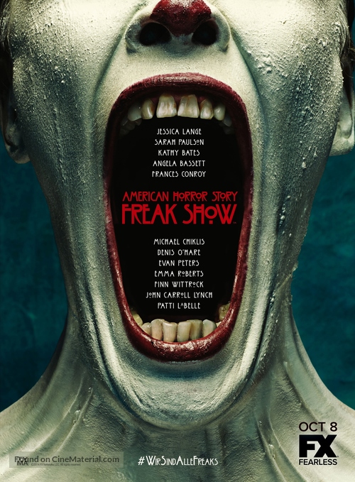 &quot;American Horror Story FreakShow: Extra-Ordinary-Artists&quot; - Movie Poster