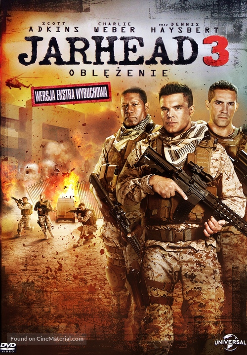 Jarhead 3: The Siege - Polish Movie Cover