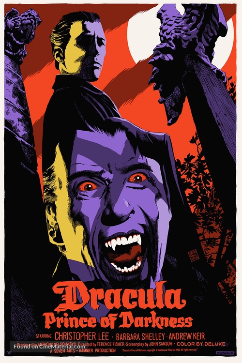 Dracula: Prince of Darkness - British poster