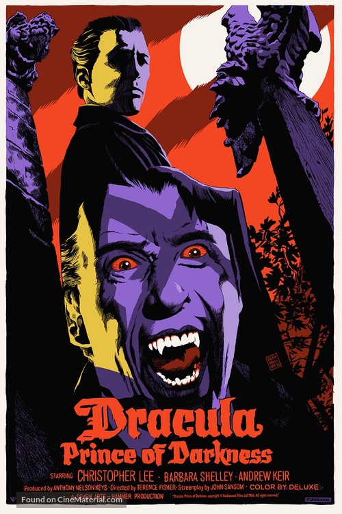 Dracula: Prince of Darkness - British poster