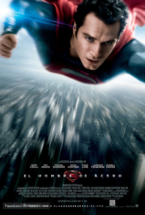 Man of Steel - Spanish Movie Poster