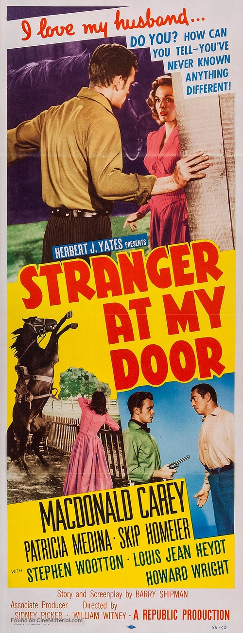 Stranger at My Door - Movie Poster