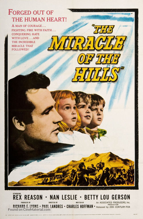 The Miracle of the Hills - Movie Poster