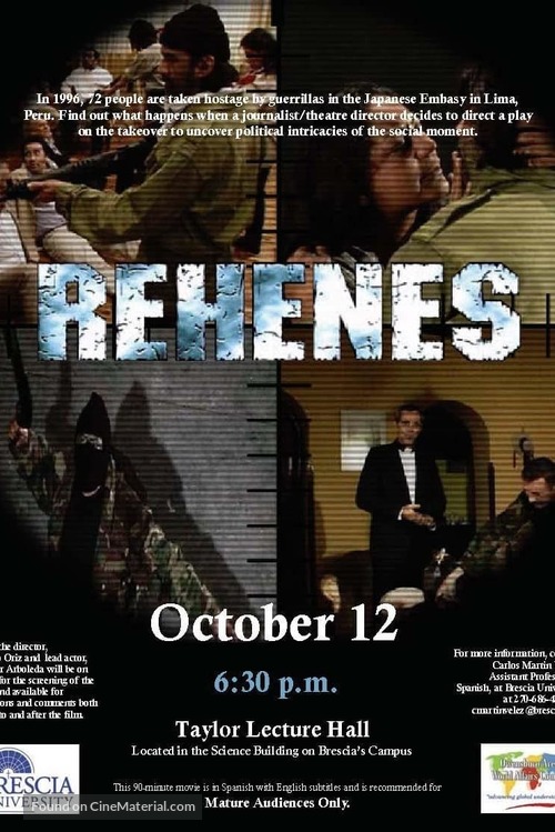 Rehenes - Movie Poster