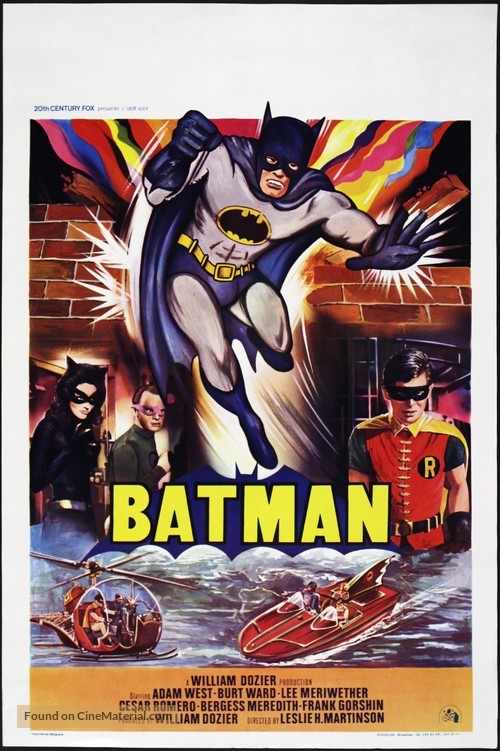 Batman - Belgian Movie Poster