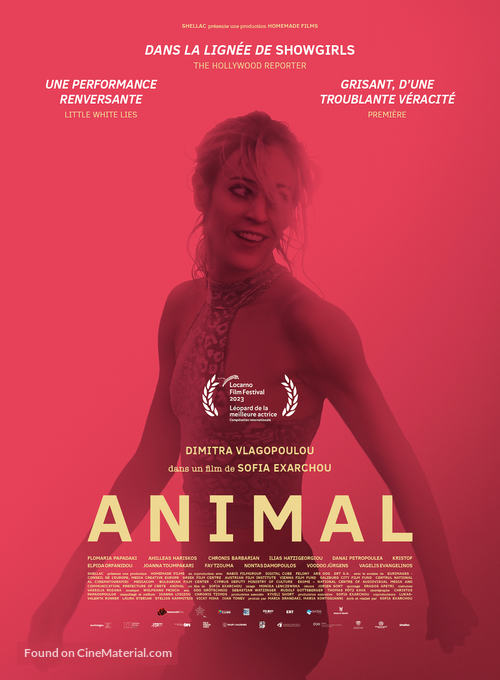 Animal (2024) French movie poster