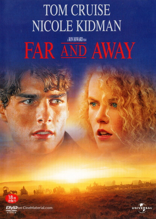 Far and Away - South Korean poster