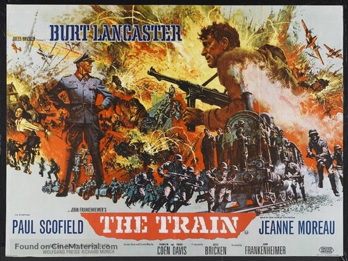 The Train - British Movie Poster
