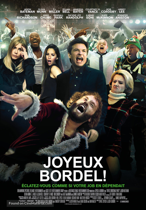 Office Christmas Party - Swiss Movie Poster