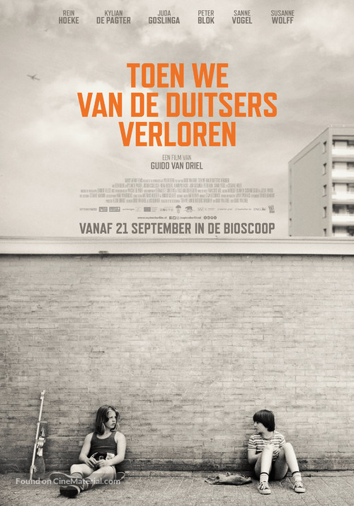 Toen we van de Duitsers verloren - Dutch Movie Poster