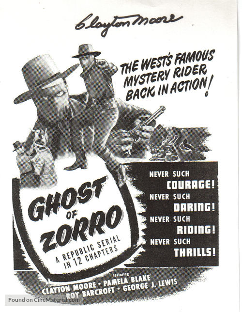 Ghost of Zorro - Movie Poster