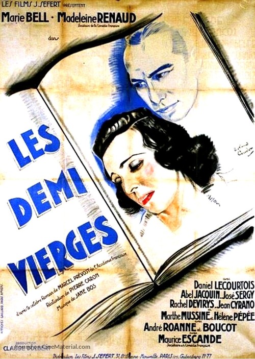 Les demi-vierges - French Movie Poster