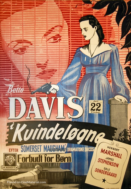 The Letter - Danish Movie Poster