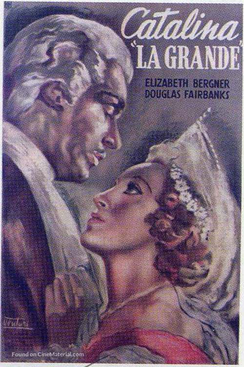 The Rise of Catherine the Great - Argentinian Movie Poster