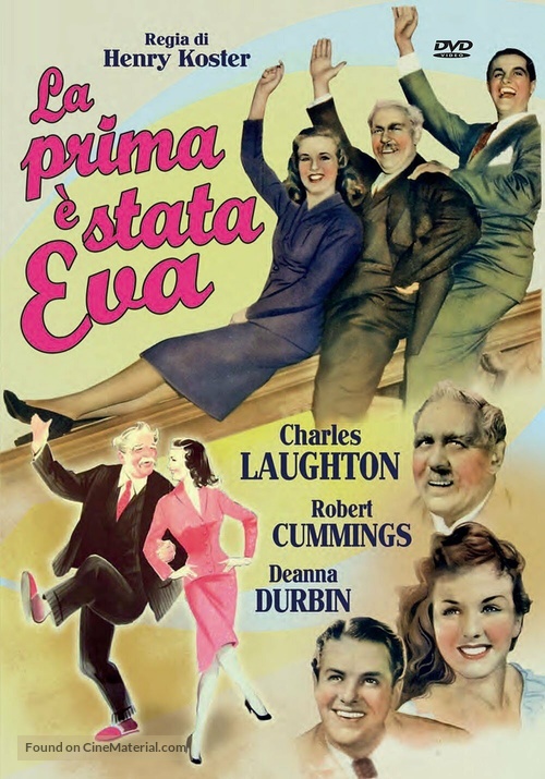 It Started with Eve - Italian DVD movie cover
