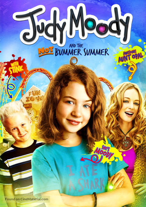 Judy Moody and the Not Bummer Summer - DVD movie cover