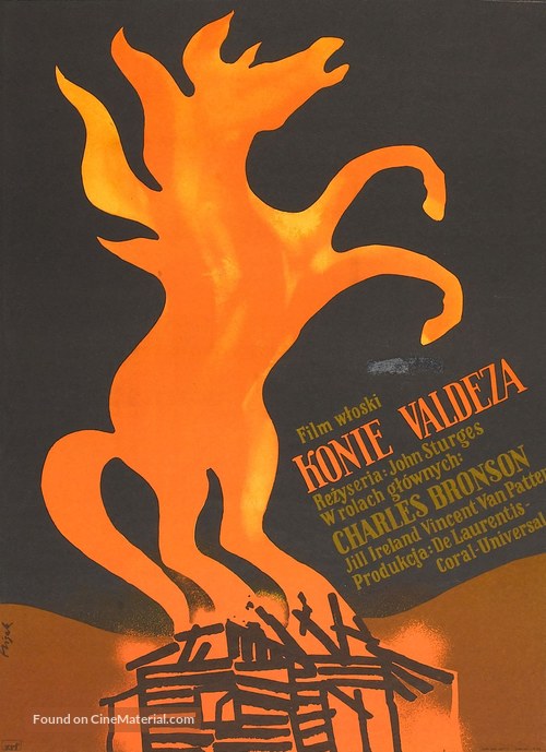 Valdez, il mezzosangue - Polish Movie Poster