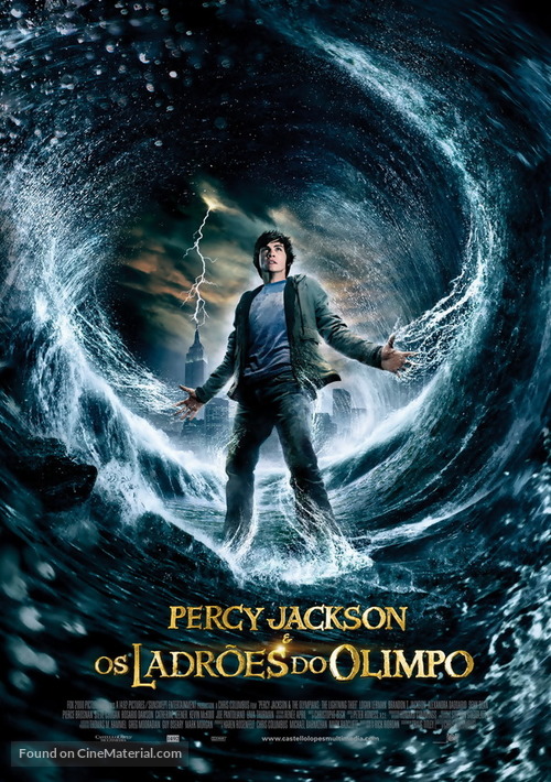 Percy Jackson &amp; the Olympians: The Lightning Thief - Portuguese Movie Poster
