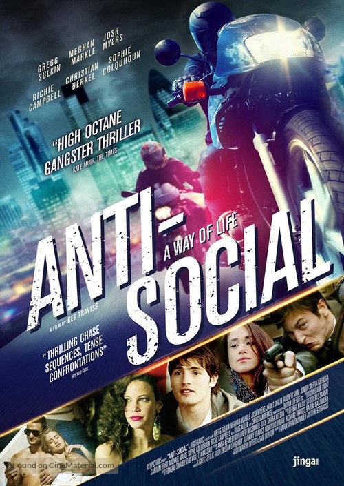 Anti-Social - British Movie Poster