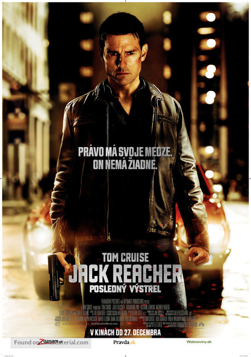 Jack Reacher - Slovak Movie Poster