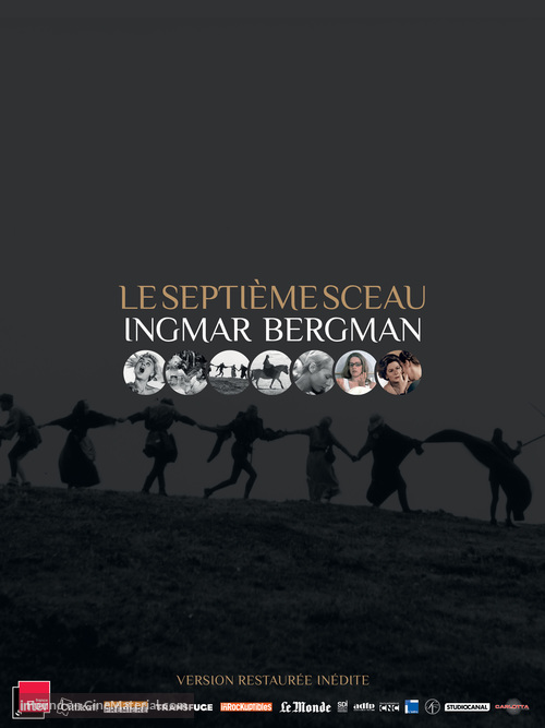 Det sjunde inseglet - French Re-release movie poster
