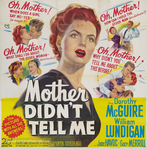 Mother Didn&#039;t Tell Me - Movie Poster