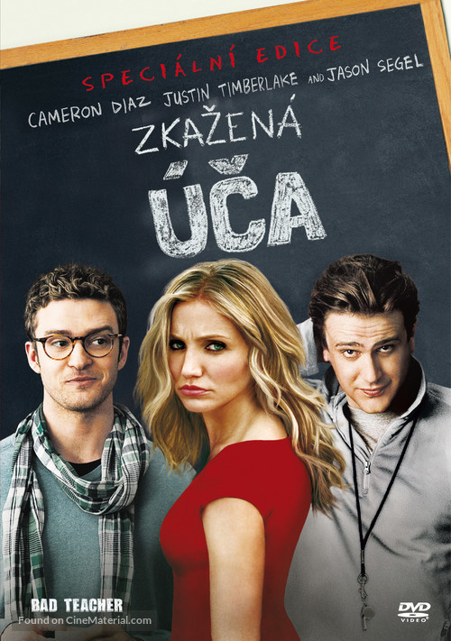 Bad Teacher - Czech DVD movie cover