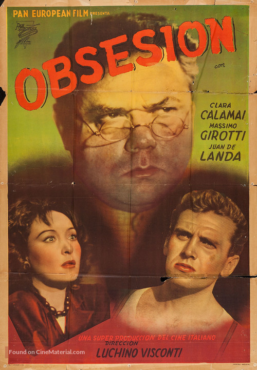 Ossessione - Argentinian Movie Poster