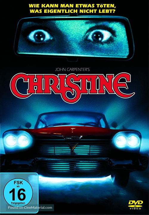 Christine - German DVD movie cover