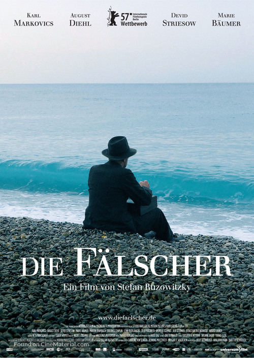 Die F&auml;lscher - German Movie Poster